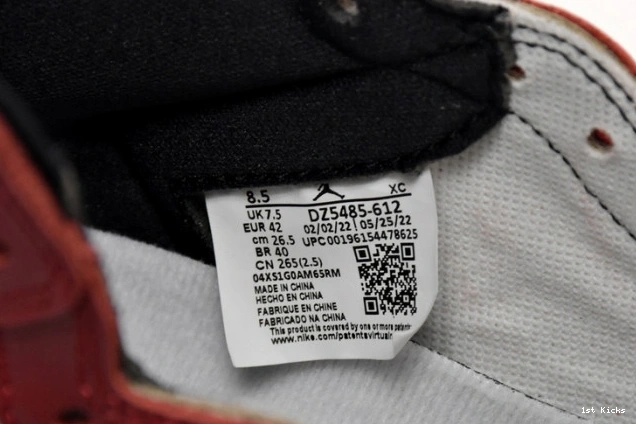 OG and 780 Lost Retro NewStyle Jordan 1 Chicago Found DZ5485- High 1227